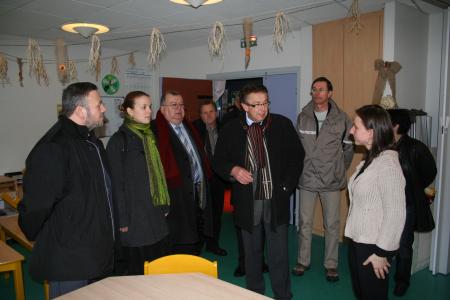 Visite du Sous Préfet